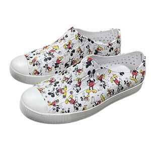 Native Disney Jefferson Fashion Sneakers Mickey Mouse Size J5